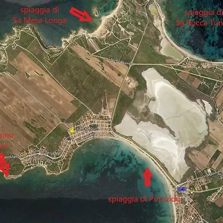 Appartement Mandriola Putzuidu Capo Mannu